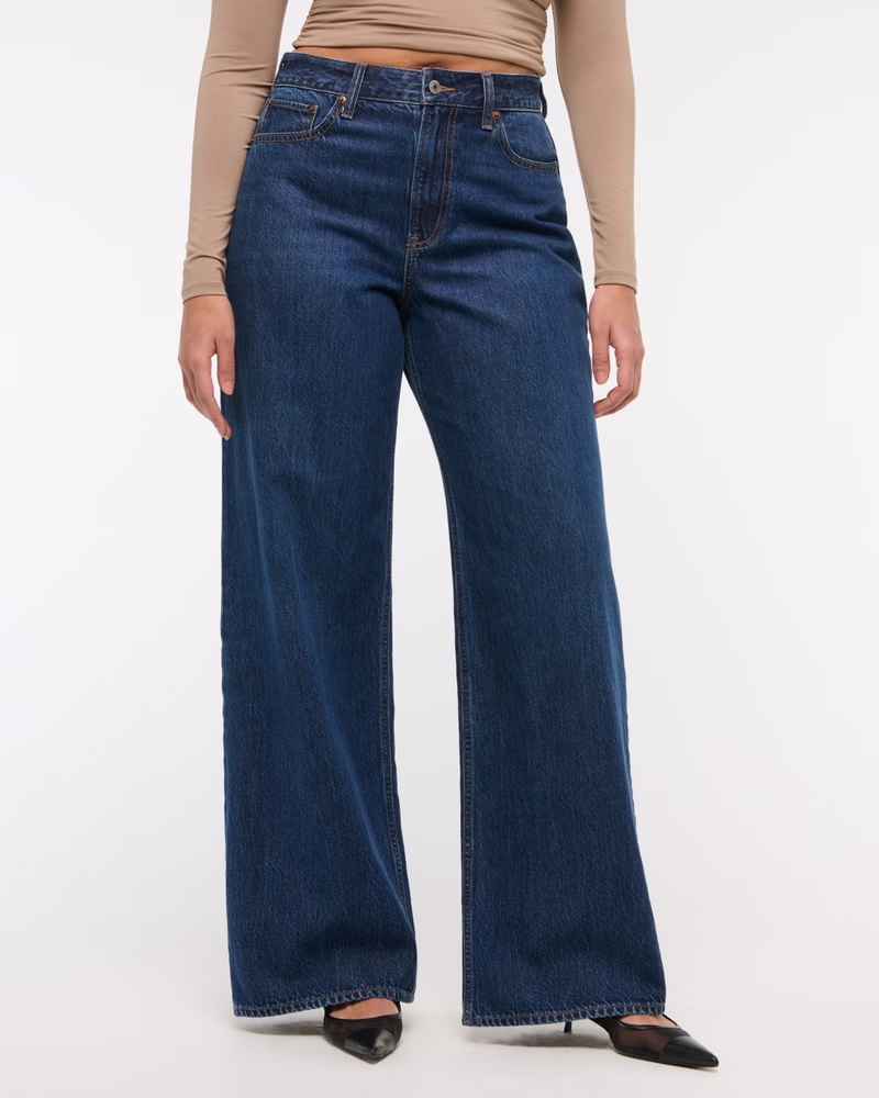 Curve Love High Rise Wide Leg Jean 46 Curve Love High Rise Wide Leg Jean