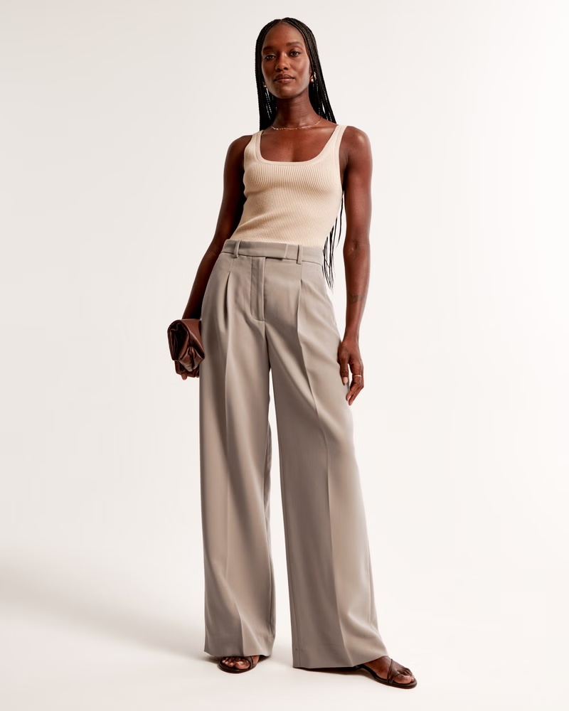 A&F Harper Tailored Ultra Wide Leg Pant Abercrombie & Fitch — free download